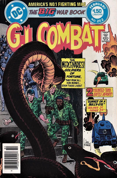 Cover for G.I. Combat (DC, 1957 series) #262 [Canadian]