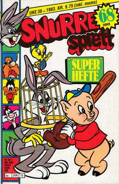 Cover for Snurre Ekstra (Allers Forlag, 1965 series) #Superhefte 1983