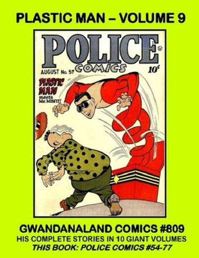 Cover for Gwandanaland Comics (Gwandanaland Comics, 2016 series) #809 - Plastic Man - Volume 9