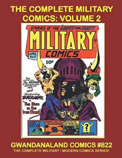 Cover for Gwandanaland Comics (Gwandanaland Comics, 2016 series) #822 - The Complete Military Comics: Volume 2