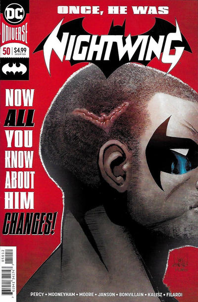 Cover for Nightwing (DC, 2016 series) #50 [Second Printing]