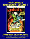 Cover for Gwandanaland Comics (Gwandanaland Comics, 2016 series) #871 - The Complete Manhunter: Volume 1