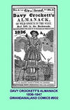 Cover for Gwandanaland Comics (Gwandanaland Comics, 2016 series) #902 - Davy Crockett's Almanack 1836-1847
