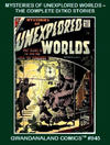 Cover for Gwandanaland Comics (Gwandanaland Comics, 2016 series) #945 - Mysteries of Unexplored Worlds -- The Complete Ditko Stories