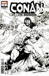 Cover for Conan the Barbarian (Marvel, 2019 series) #1 (276) [Mahmud Asrar Party Black and White]