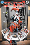Cover Thumbnail for Harley Quinn 25th Anniversary Special (2017 series) #1 [The Comics Vault Ken Hunt Cover]