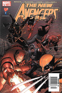 Cover for New Avengers (Marvel, 2005 series) #16 [Newsstand]