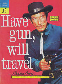 Cover Thumbnail for A Movie Classic (World Distributors, 1956 ? series) #58 - Have Gun, Will Travel
