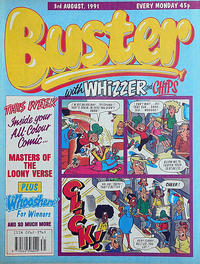 Cover Thumbnail for Buster (IPC, 1960 series) #3 August 1991 [1595]