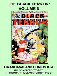 Cover Thumbnail for Gwandanaland Comics (Gwandanaland Comics, 2016 series) #920 - The Black Terror: Volume 3