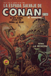 Cover Thumbnail for La Espada Salvaje de Conan el Bárbaro (Novedades, 1988 series) #31