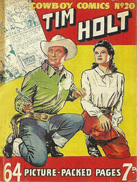 Cover Thumbnail for Cowboy Comics (Amalgamated Press, 1950 series) #20