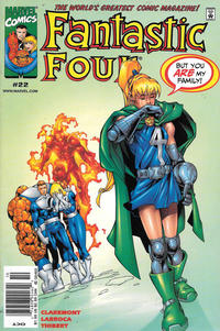 Cover Thumbnail for Fantastic Four (Marvel, 1998 series) #22 [Newsstand]