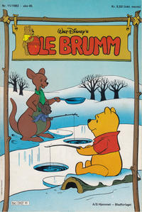 Cover Thumbnail for Ole Brumm (Hjemmet / Egmont, 1981 series) #11/1982