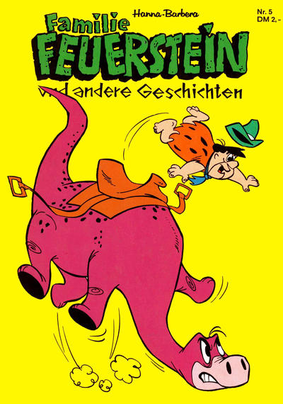 Cover for Familie Feuerstein (Tessloff, 1967 series) #5