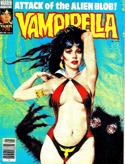 Cover for Vampirella (Warren, 1969 series) #75