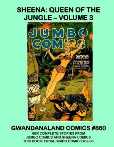 Cover for Gwandanaland Comics (Gwandanaland Comics, 2016 series) #860 - Sheena: Queen of the Jungle -- Volume 3