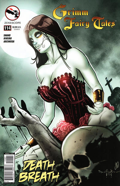 Cover for Grimm Fairy Tales (Zenescope Entertainment, 2005 series) #114 [Cover B - Pasquale Qualano]