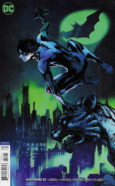 Cover for Nightwing (DC, 2016 series) #52 [Kamome Shirahama Cover]