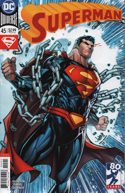 Cover for Superman (DC, 2016 series) #45 [Jonboy Meyers Cover]