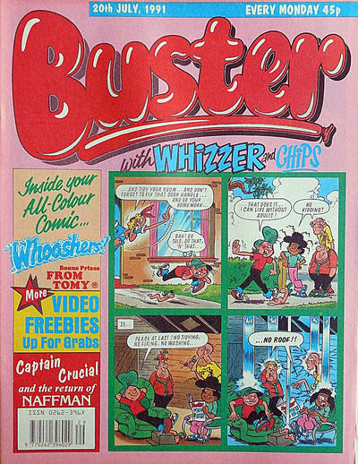 Cover for Buster (IPC, 1960 series) #20 July 1991 [1593]