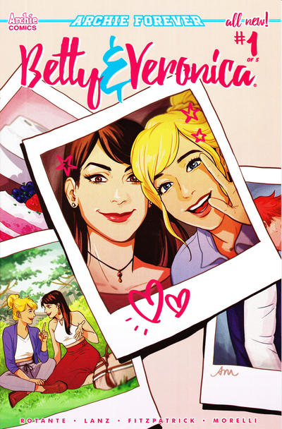 Cover for Betty and Veronica (Archie, 2018 series) #1 [Cover D Audrey Mok]