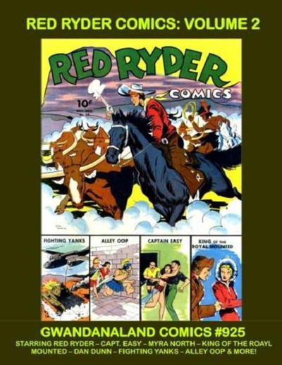 Cover for Gwandanaland Comics (Gwandanaland Comics, 2016 series) #925 - Red Ryder Comics: Volume 2