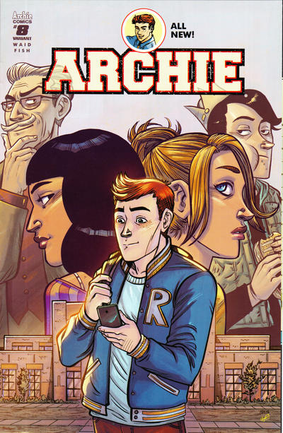Cover for Archie (Archie, 2015 series) #8 [Cover C Faith Erin Hicks]