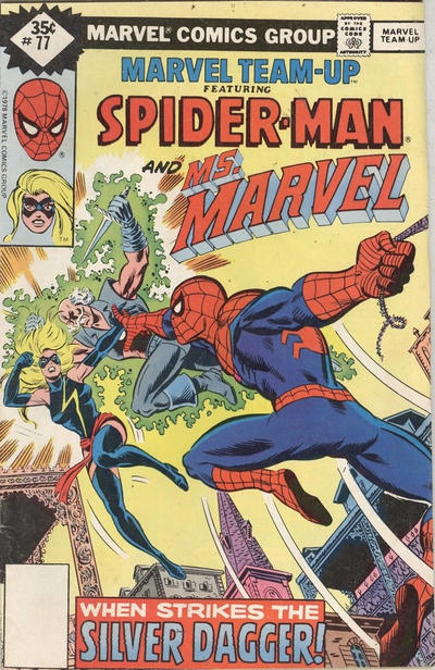Cover for Marvel Team-Up (Marvel, 1972 series) #77 [Whitman]