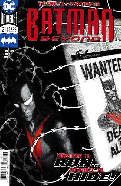 Cover for Batman Beyond (DC, 2016 series) #21