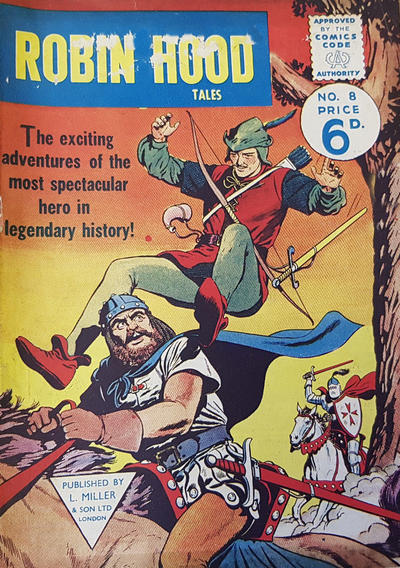 Cover for Robin Hood Tales (L. Miller & Son, 1957 series) #8