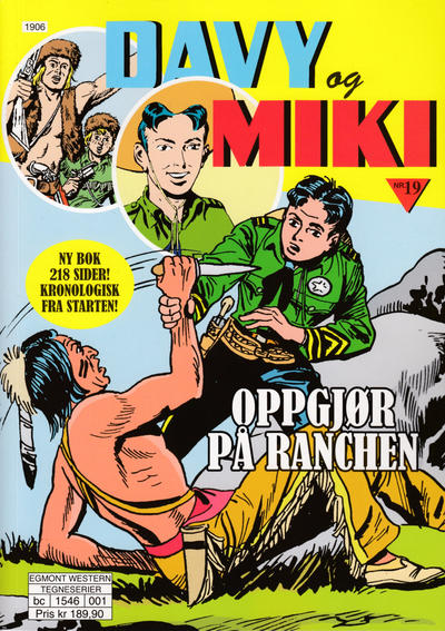 Cover for Davy og Miki (Hjemmet / Egmont, 2014 series) #19