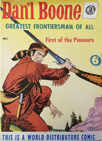 Cover for Dan'l Boone (World Distributors, 1955 series) #1