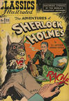 Cover for Classics Illustrated (Gilberton, 1947 series) #33 [HRN 71] - The Adventures of Sherlock Holmes: Text Article on "The Fighting Cheyennes"