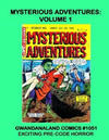 Cover for Gwandanaland Comics (Gwandanaland Comics, 2016 series) #1051 - Mysterious Adventures: Volume 1