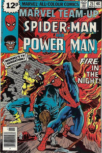 Cover Thumbnail for Marvel Team-Up (Marvel, 1972 series) #75 [British]