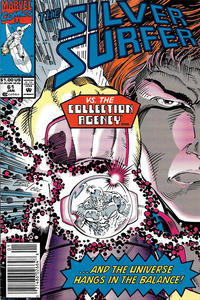 Cover for Silver Surfer (Marvel, 1987 series) #61 [Newsstand]
