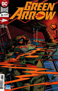Cover Thumbnail for Green Arrow (DC, 2016 series) #36 [Mike Grell Variant Cover]