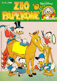 Cover Thumbnail for Zio Paperone (Disney Italia, 1990 series) #31