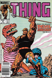 Cover Thumbnail for The Thing (Marvel, 1983 series) #31 [Newsstand]