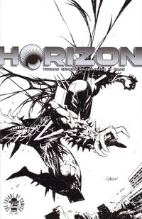 Cover Thumbnail for Horizon (Image, 2016 series) #11 [Spawn Month Black and White Variant - Juan Gedeon]