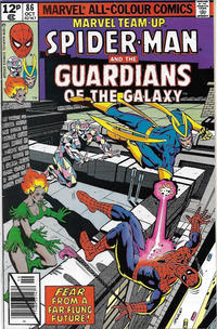 Cover for Marvel Team-Up (Marvel, 1972 series) #86 [British]