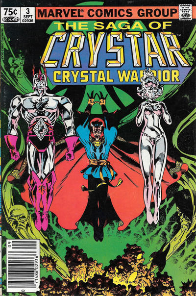 Cover for The Saga of Crystar, Crystal Warrior (Marvel, 1983 series) #3 [Canadian]
