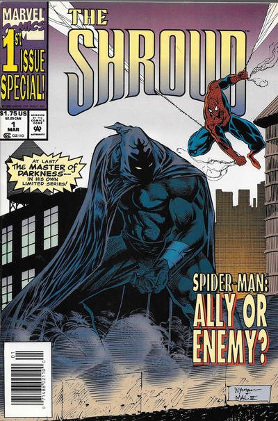 Cover for The Shroud (Marvel, 1994 series) #1 [Newsstand]