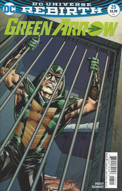 Cover for Green Arrow (DC, 2016 series) #25 [Mike Grell Variant Cover]