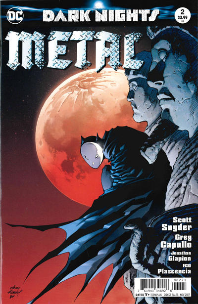 Cover for Dark Nights: Metal (DC, 2017 series) #2 [Andy Kubert Cover]