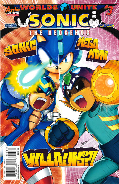 Cover for Sonic the Hedgehog (Archie, 1993 series) #273 [Patrick Spaziante Regular Cover]
