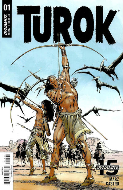 Cover for Turok (Dynamite Entertainment, 2019 series) #1 [Cover B - Butch Guice]