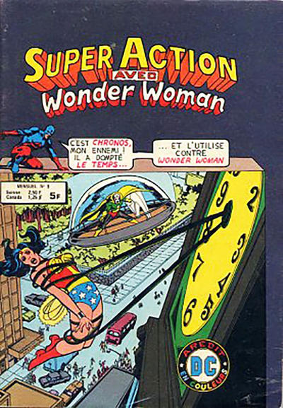 Cover for Super Action avec Wonder Woman (Arédit-Artima, 1979 series) #5