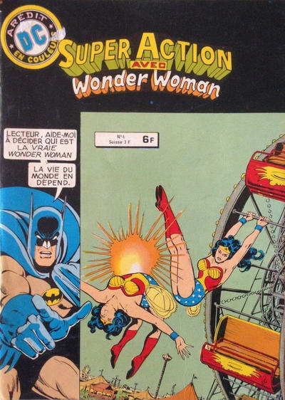 Cover for Super Action avec Wonder Woman (Arédit-Artima, 1979 series) #6